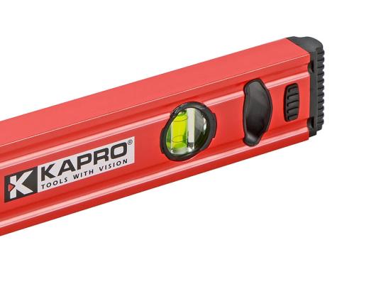 KAPRO SPIRIT Box Level 60 cm with 3 solid acrylic vials